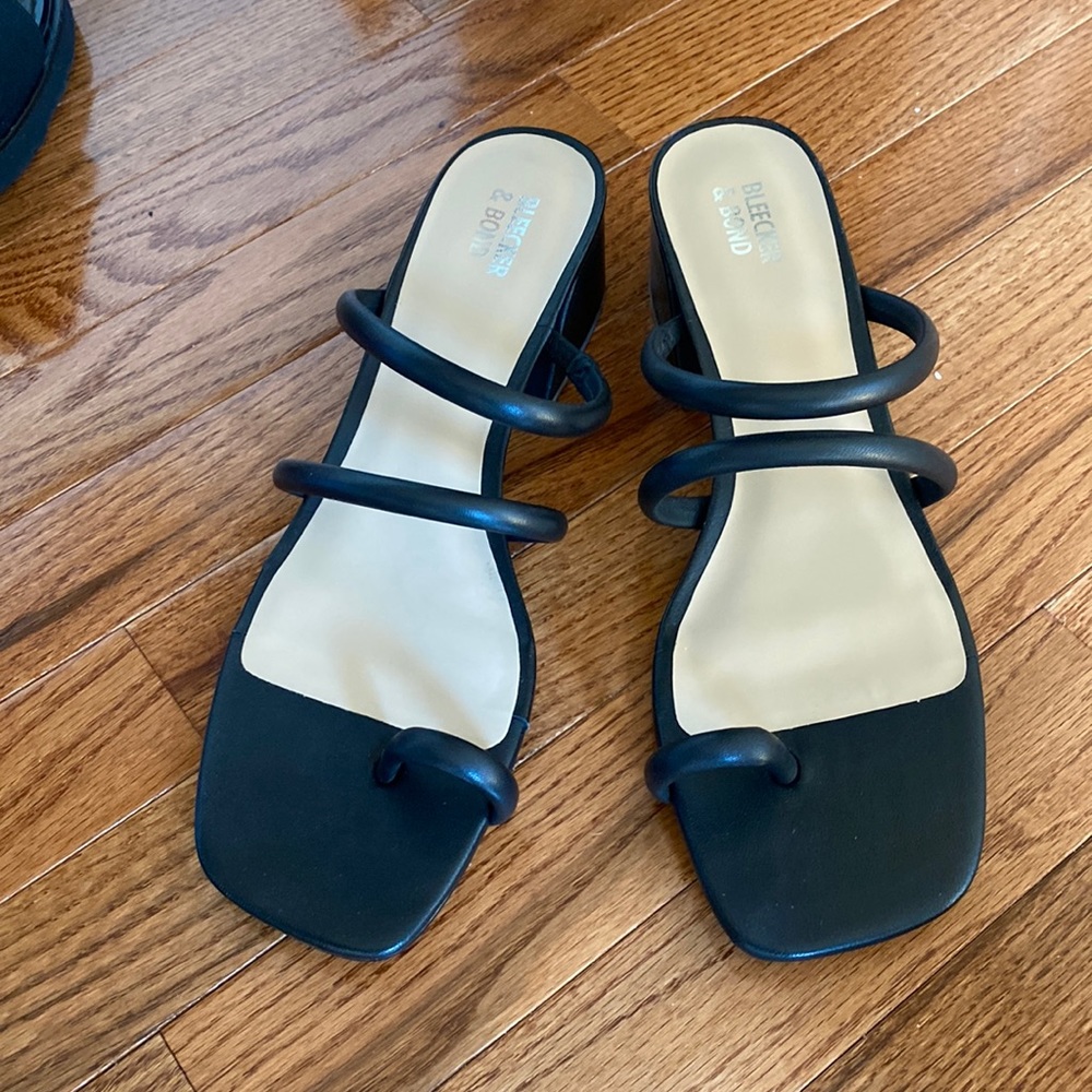 Black Bleaker and Bond shoes brand new